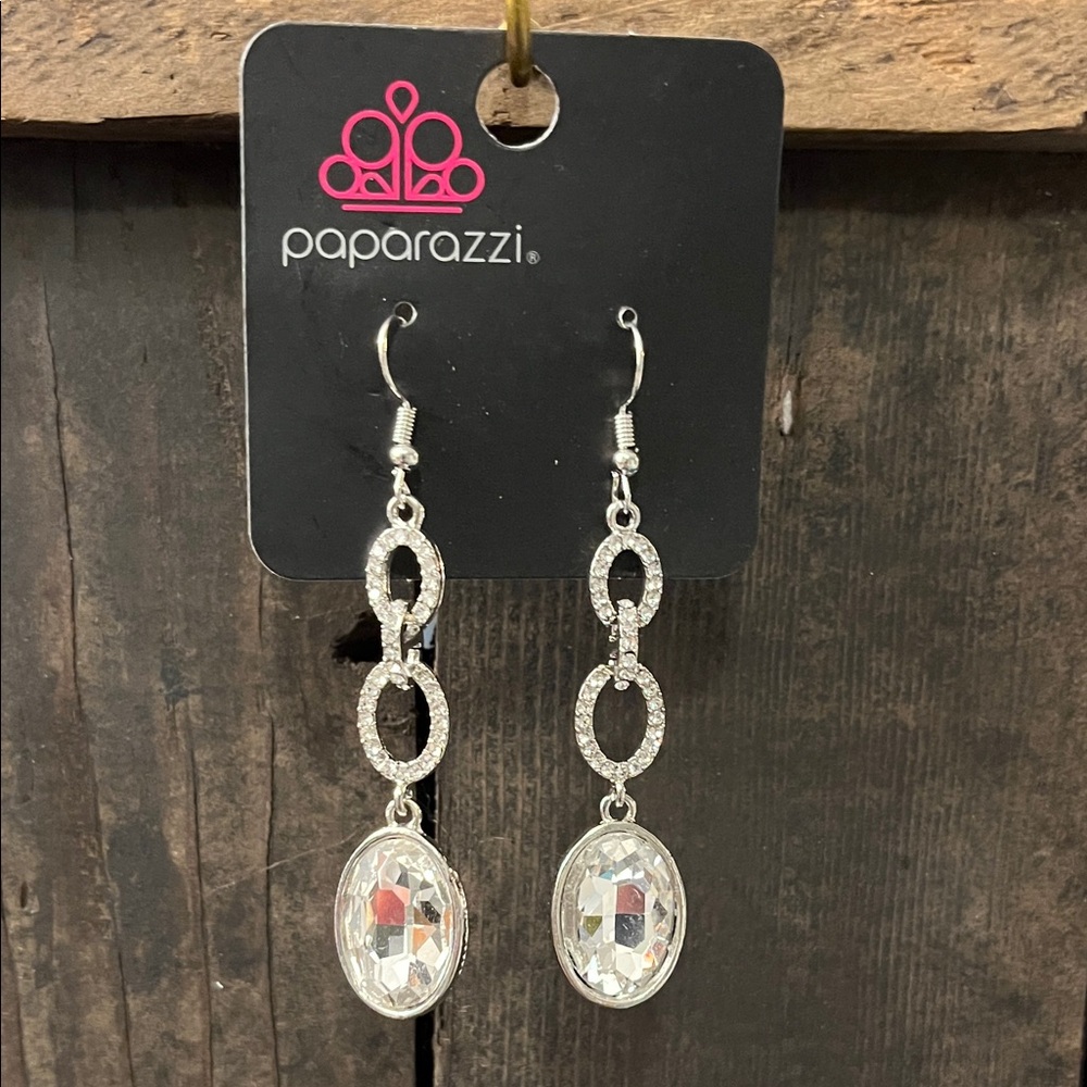 Paparazzi Silver Dangle Earrings and necklaces Bundle!

#9